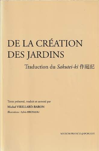 cover De la création des jardins