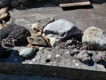 les pierres sont ajustées