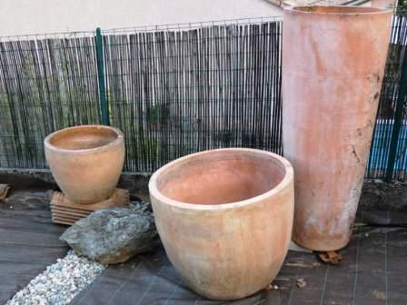 un des pots très hauts