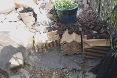 remplissage et finition de 'la source'