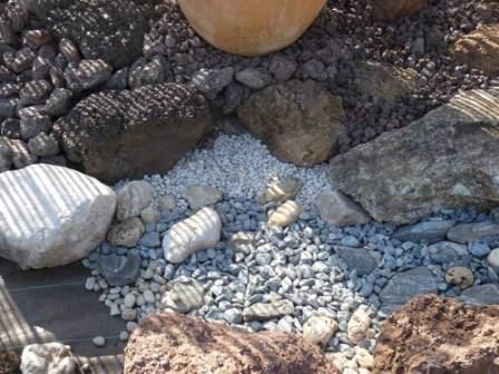 le cours d'eau se remplit